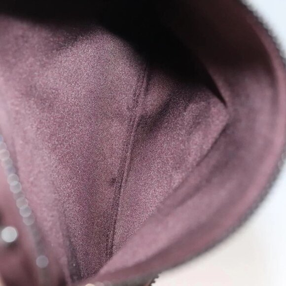 PRADA Pouch Satin Beige Auth 129577 - Picture 15 of 16